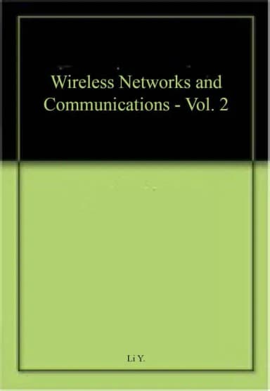 Image of - Wireless Networks and Communications Volume 2 | Hardcover