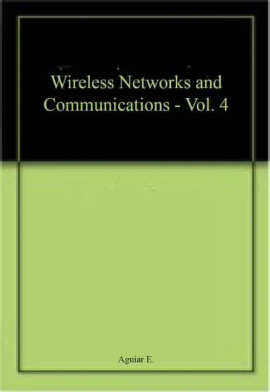 Image of - Wireless Networks and Communications Volume 4 | Hardcover