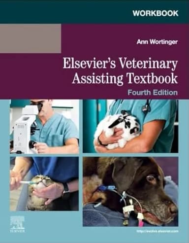Image of - Workbook for Elsevier's Veterinary Assisting Textbook -4th Edition