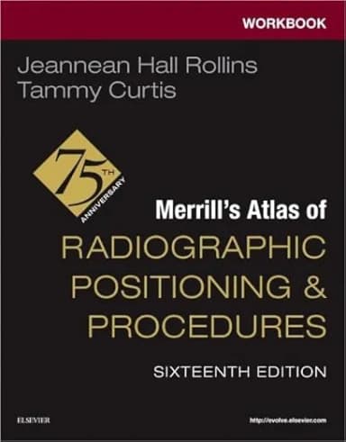 Image of - Workbook for Merrill's Atlas of Radiographic Positioning and Procedures -16th Edition