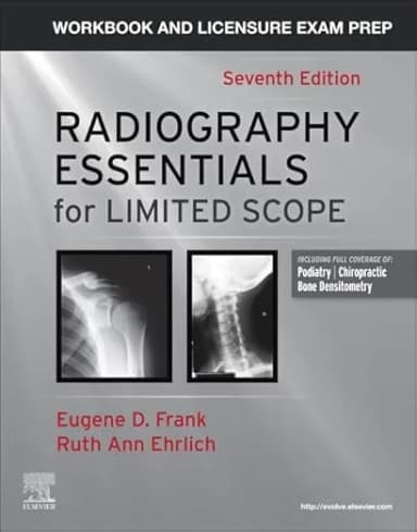 Image of - Workbook and Licensure Exam Prep for Radiography Essentials for Limited Scope -7th Edition