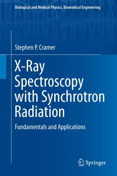 Image of - X Ray Spectroscopy With Synchrotron Radiation Fundamentals And Applications | Hardcover