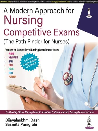 Image of - A Modern Approach for Nursing Competitive Exams (The Path Finder for Nurses)