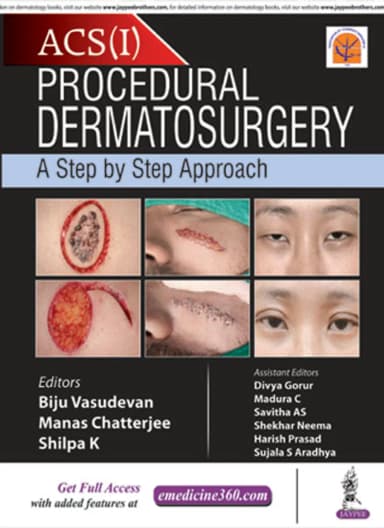 Image of - ACS(I) Procedural Dermatosurgery | A Step by Step Approach