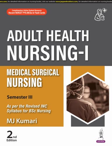 Image of - Adult Health Nursing-I | Medical Surgical Nursing | 2nd Edition | Reprint