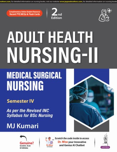 Image of - Adult Health Nursing-II Medical Surgical Nursing | 2nd Edition