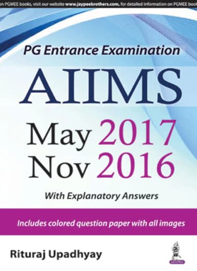 Image of - AIIMS May 2017 / Nov 2016