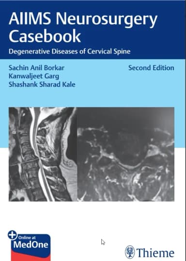 Image of - AIIMS Neurosurgery Casebook 1st Ed.
