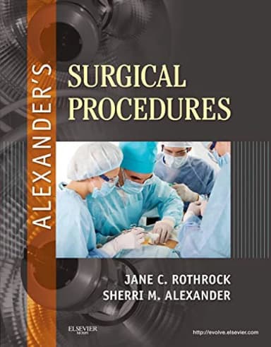 Image of - Alexanders Surgical Procedures-1E