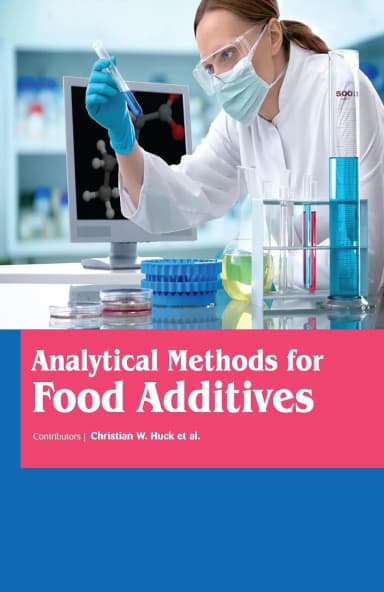Image of - Analytical Methods For Food Additives (HB 2017)