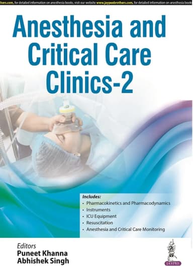 Image of - Anesthesia and Critical Care Clinics 2