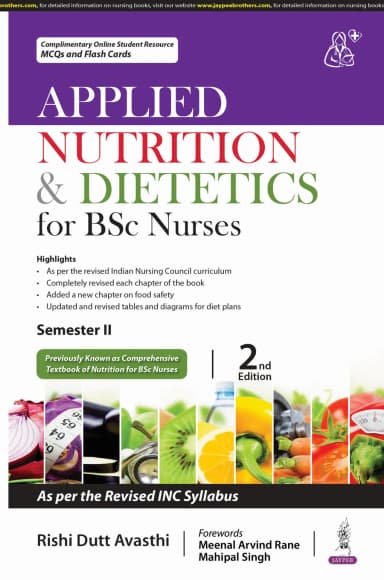 Image of - Applied Nutrition & Dietetics For BSc Nurses