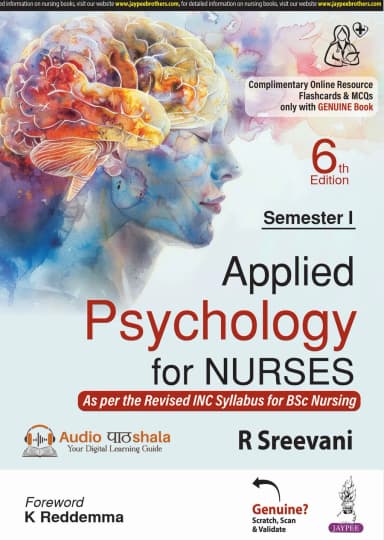 Image of - Applied Psychology for Nurses (Semester I)