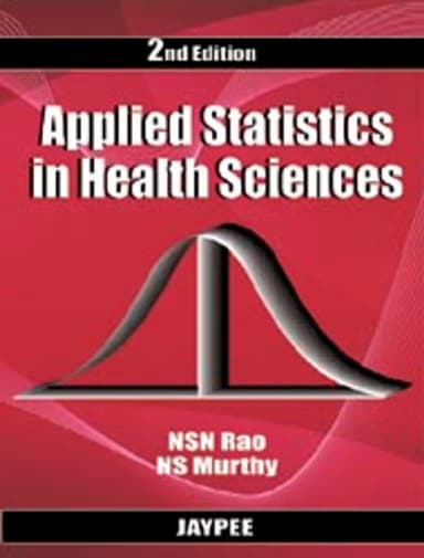 Image of - Applied Statistics in Health Sciences