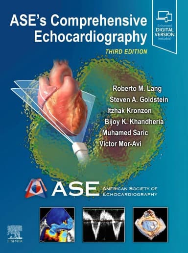 Image of - ASE’s Comprehensive Echocardiography-3E