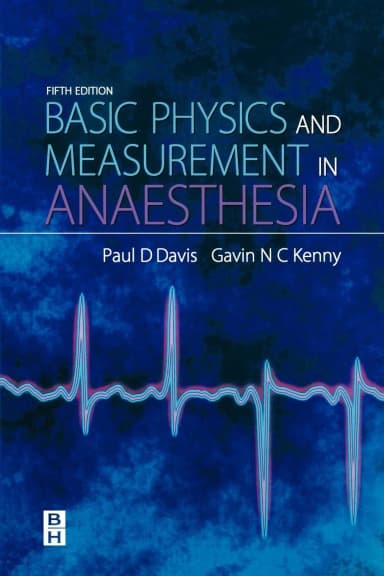 Image of - Basic Physics & Measurement in Anaesthesia-5E