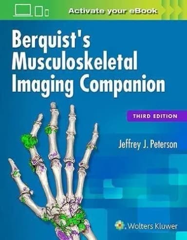 Thumbnail - Berquist's Musculoskeletal Imaging Companion -3rd Edition