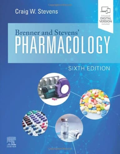 Image of - Brenner and Stevens’ Pharmacology-6E