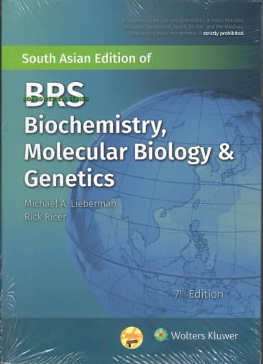 Image of - BRS Biochemistry, Molecular Biology, and Genetics - 7E