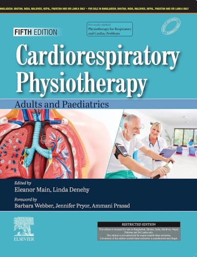 Image of - Cardiorespiratory Physiotherapy Adults & Paediatrics-5E