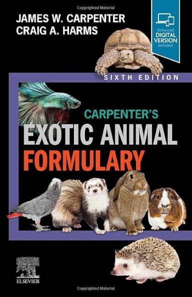 Image of - Carpenter's Exotic Animal Formulary-6E