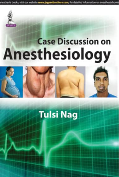 Image of - Case Discussion on Anesthesiology