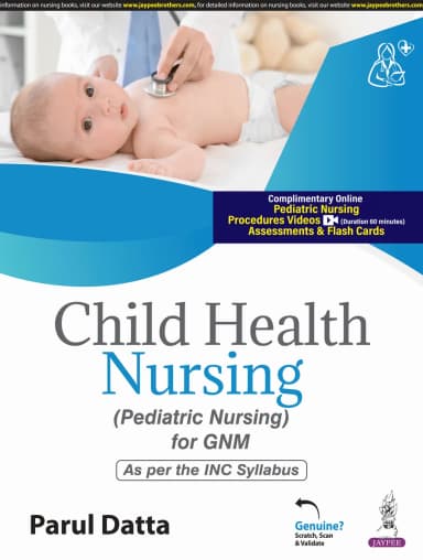 Image of - Child Health Nursing (Pediatric Nursing For GNM)