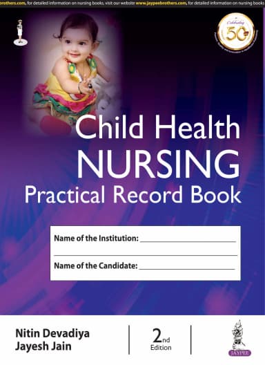 Image of - child Health Nursing Practical Record Book - 2nd Edition\n
