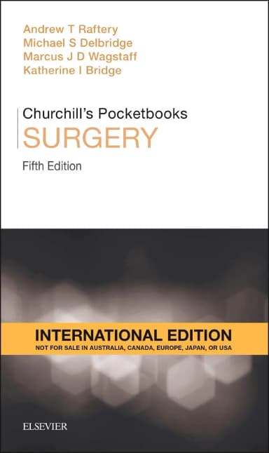Image of - Churchills Pocketbook of Surgery - 5th Edition