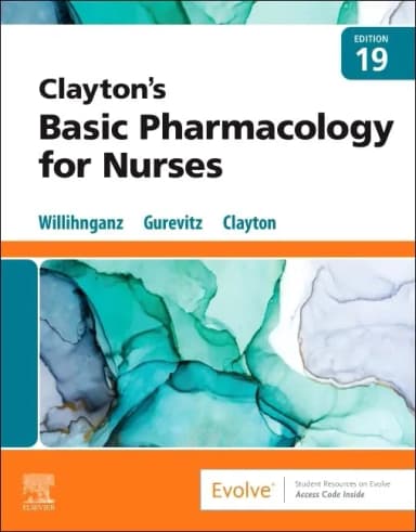 Image of - Clayton Basic Pharmacology for Nurses - 19E