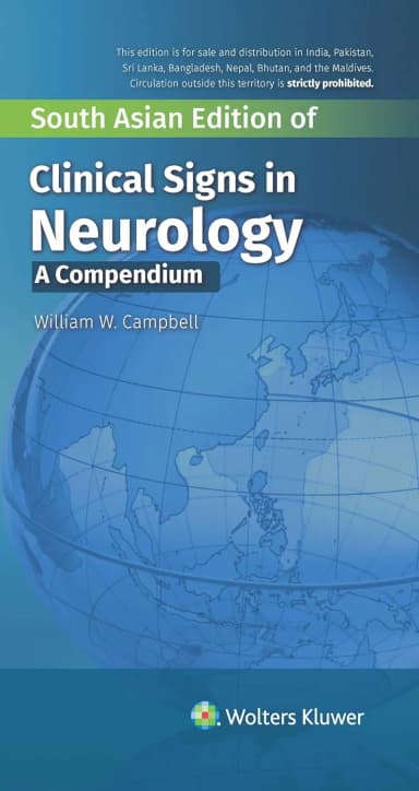 Image of - Clinical Signs in Neurology-A Compendium -1E