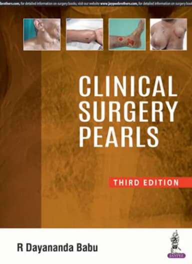 Image of - Clinical Surgery Pearls - Third Edition