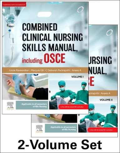 Image of - Combined Clinical Nursing Skills Manual, including OSCE - Set -1E