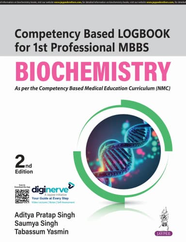 Image of - Competency Based Logbook For 1st Professional MBBS Biochemistry