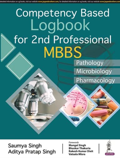 Image of - Competency Based Logbook for 2nd Professional MBBS