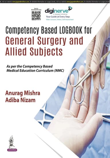 Image of - Competency Based Logbook for General Surgery and Allied Subjects