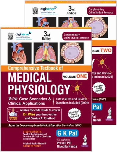 Image of - Comprehensive Textbook of Medical Physiology (2 Volumes)