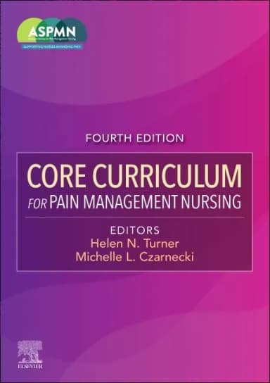 Image of - Core Curriculum for Pain Management Nursing  - 4E