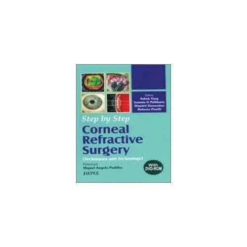 Step By Step Corneal Refractive Surgery with Dvd Rom - 1st Edition