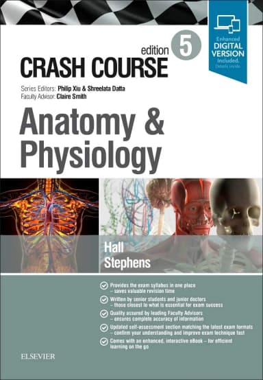 Image of - Crash Course Anatomy and Physiology-5E