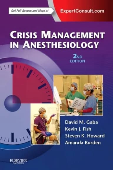 Image of - Crisis Mgmt in Anesthesiology-Online& Print-2E
