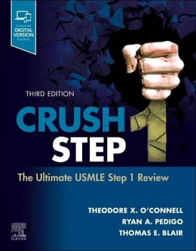 Image of - Crush Step 1: The Ultimate USMLE Step 1 Review - 3E
