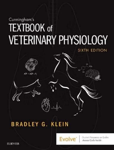 Image of - Cunningham's Textbook of Veterinary Physiology-6ED