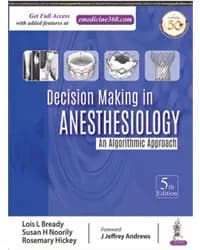 Image of - DECISION MAKING IN ANESTHESIOLOGY: AN ALGORITHMIC APPROACH