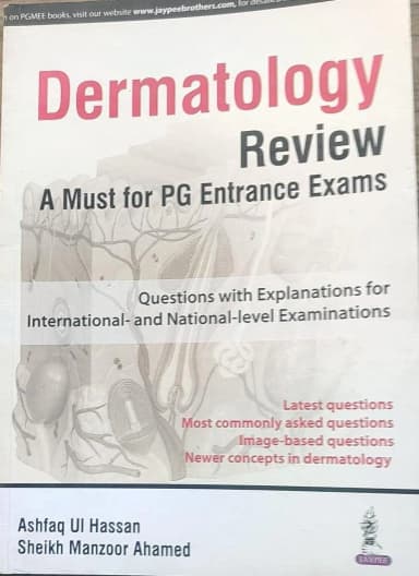Image of - Dermatology Review: A Must for PG Entrance Exams - 1st Edition