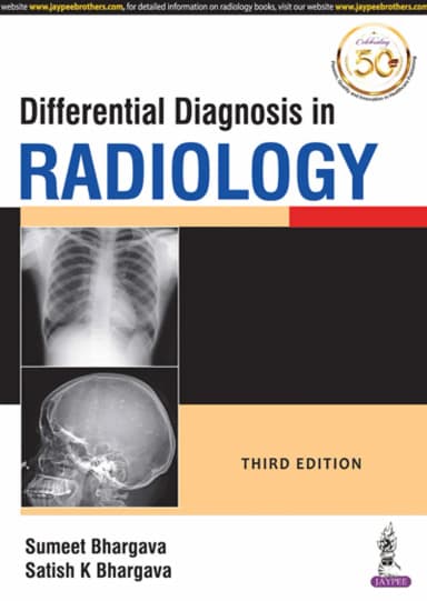 Image of - Differential Diagnosis in Radiology