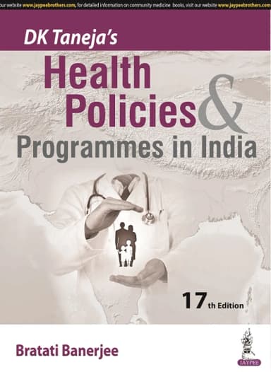 Image of - DK Tanejas Health Policies & Programmes in India