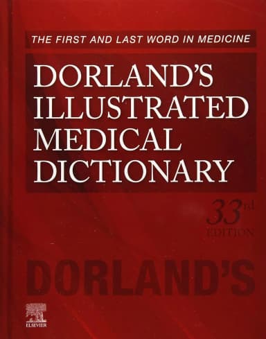 Image of - Dorland's Illustrated Medical Dictionary-33E