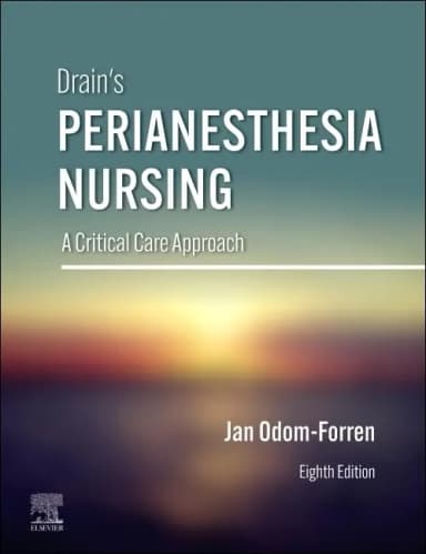 Image of - Drain's PeriAnesthesia Nursing-8E