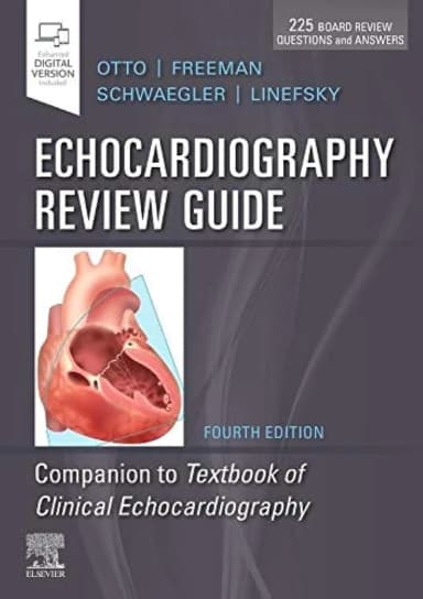 Image of - Echocardiography Review Guide -4E
